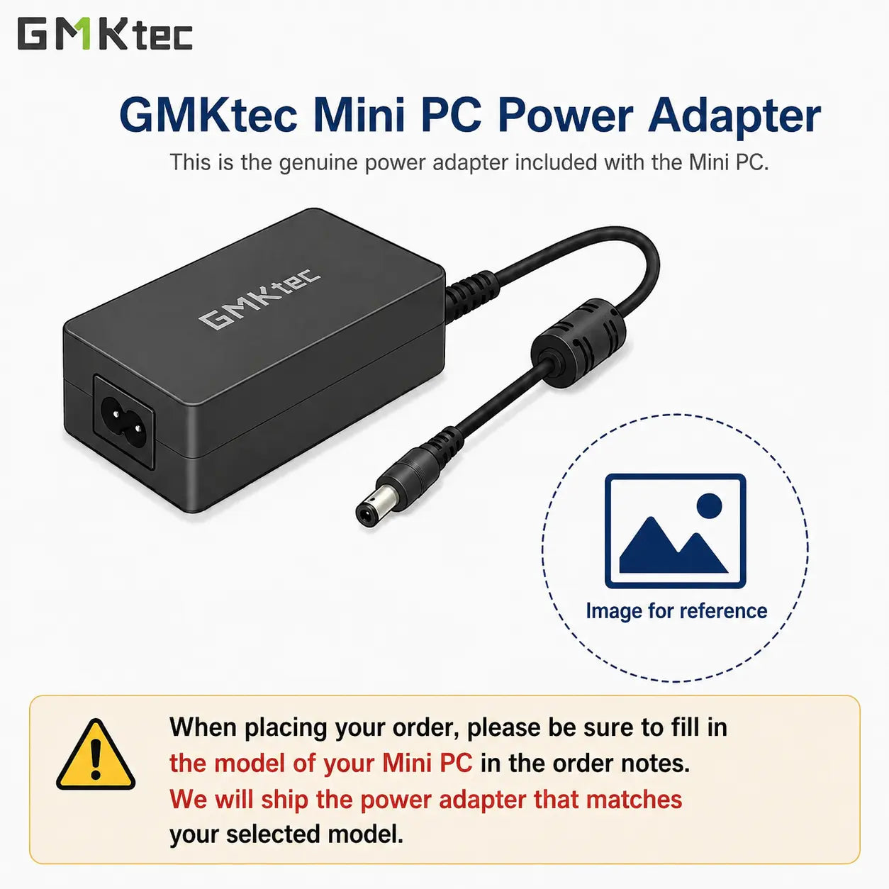 GMKtec Mini PC 本体 ACアダプター付き Power Supply Units for Mini PCs and Monitors - GMKtec