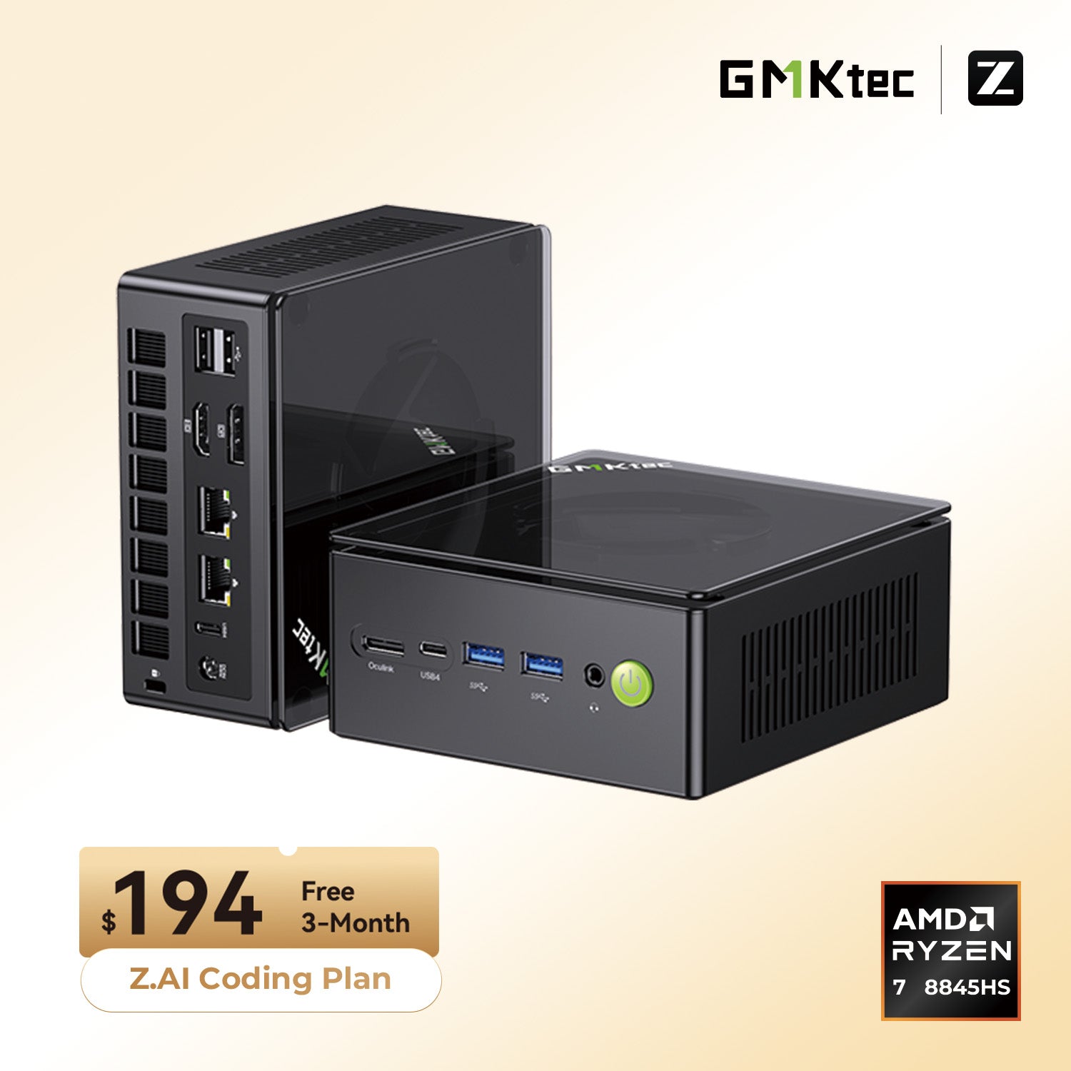 ミニPC GMKtec Nucbox K8 Plus/8845HS/32GB/512GB GMKtec NucBox K8 Plus AMD Ryzen™ 7 8845HS Mini PC