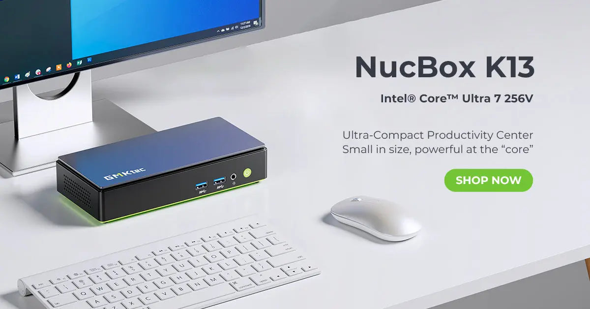 GMKtec NucBox K13 Mini AI Host | Optimized for OpenClaw, Lightweight Access to Your 24/7 AI Employee