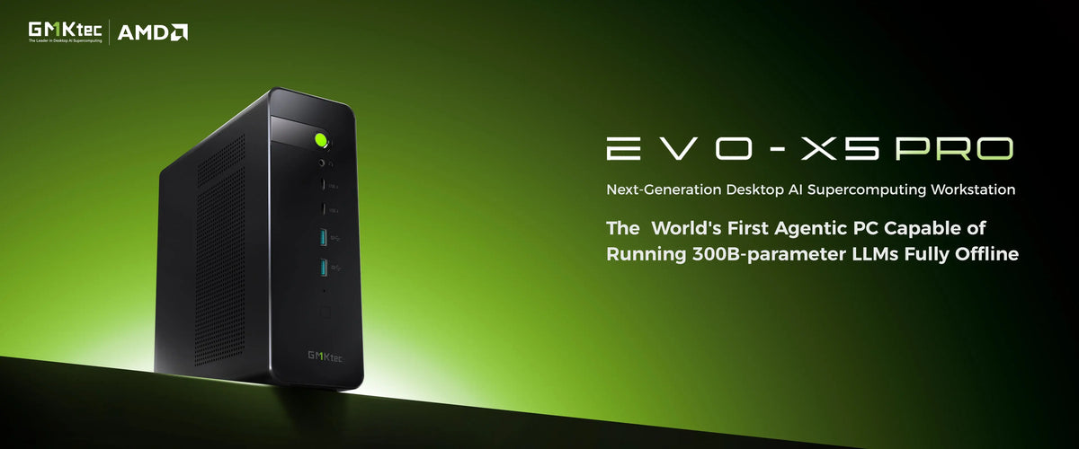 GMKtec EVO-X5 Pro: The Next-Generation Agentic PC with 192GB Memory and Local 300B AI GMKtec