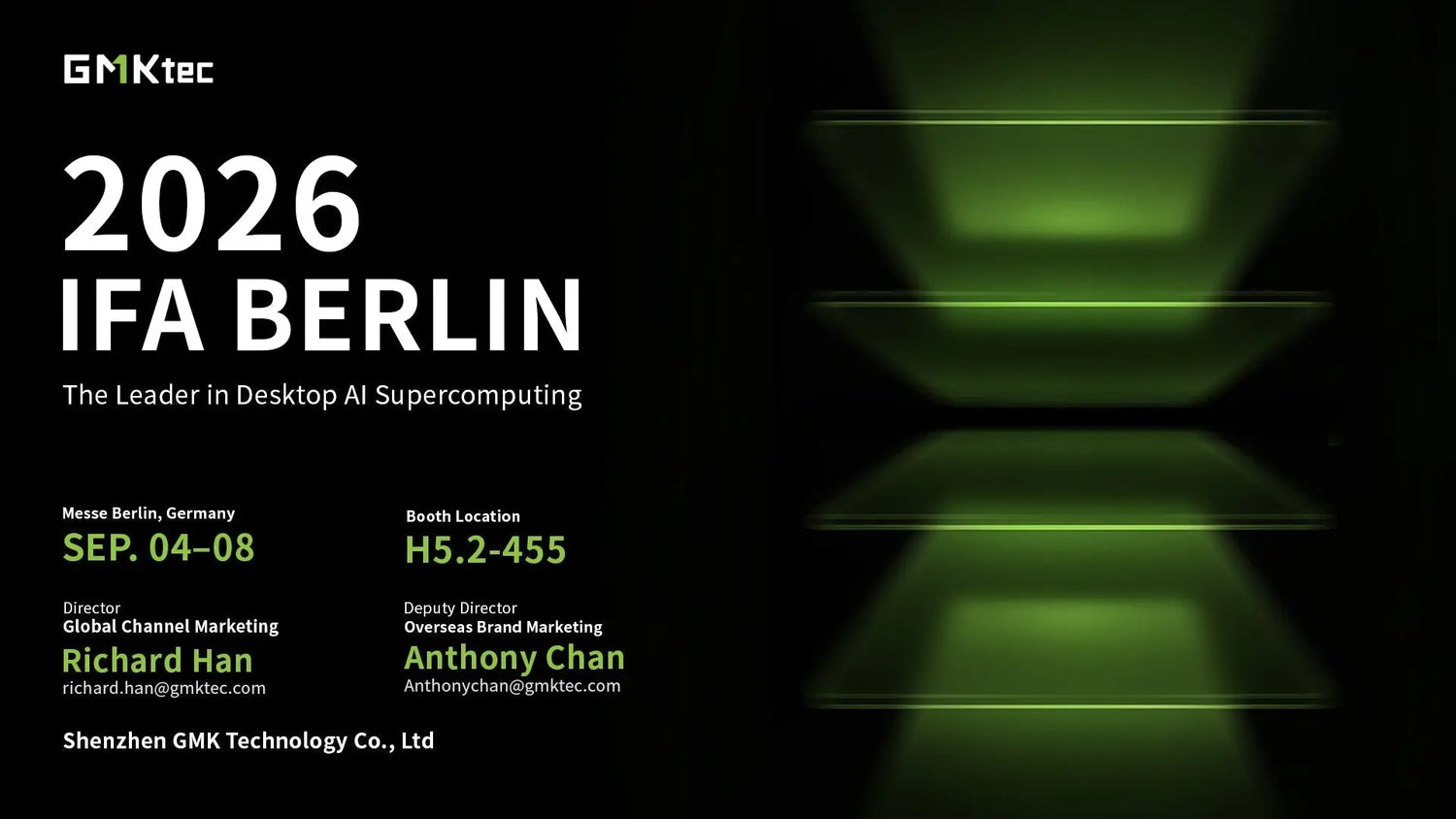 GMKtec Global Launch Event at IFA Berlin 2026: Introducing the Next Era of AI Computing with AMD Ryzen™ AI Max+ PRO 495 GMKtec