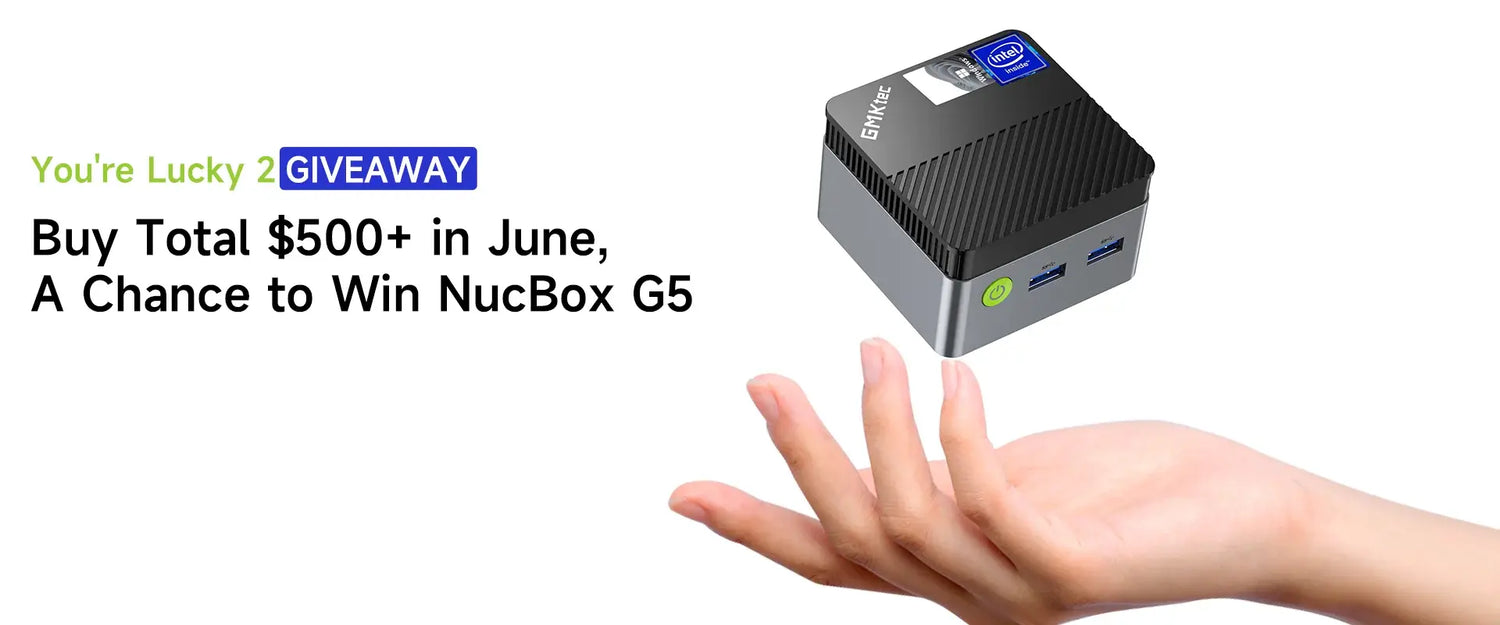 GMKtec Celebrates 5th Anniversary with Flash Sale+Special Offer+GIVEAWAY GMKtec