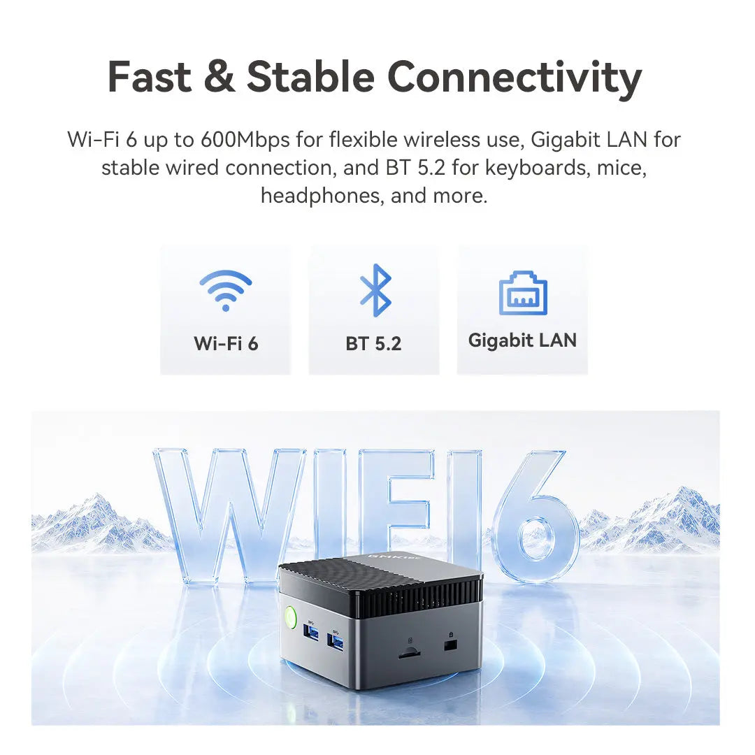 GMKtec G5S Mini PC Intel® Celeron N5095 GMKtec