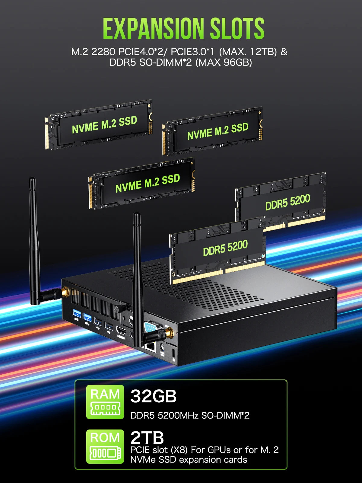 GMKtec NucBox K10 Mini PC Intel® 13th Core™ i9-13900HK GMKtec NucBox K10 Mini PC Intel® 13th Core™ i9-13900HK