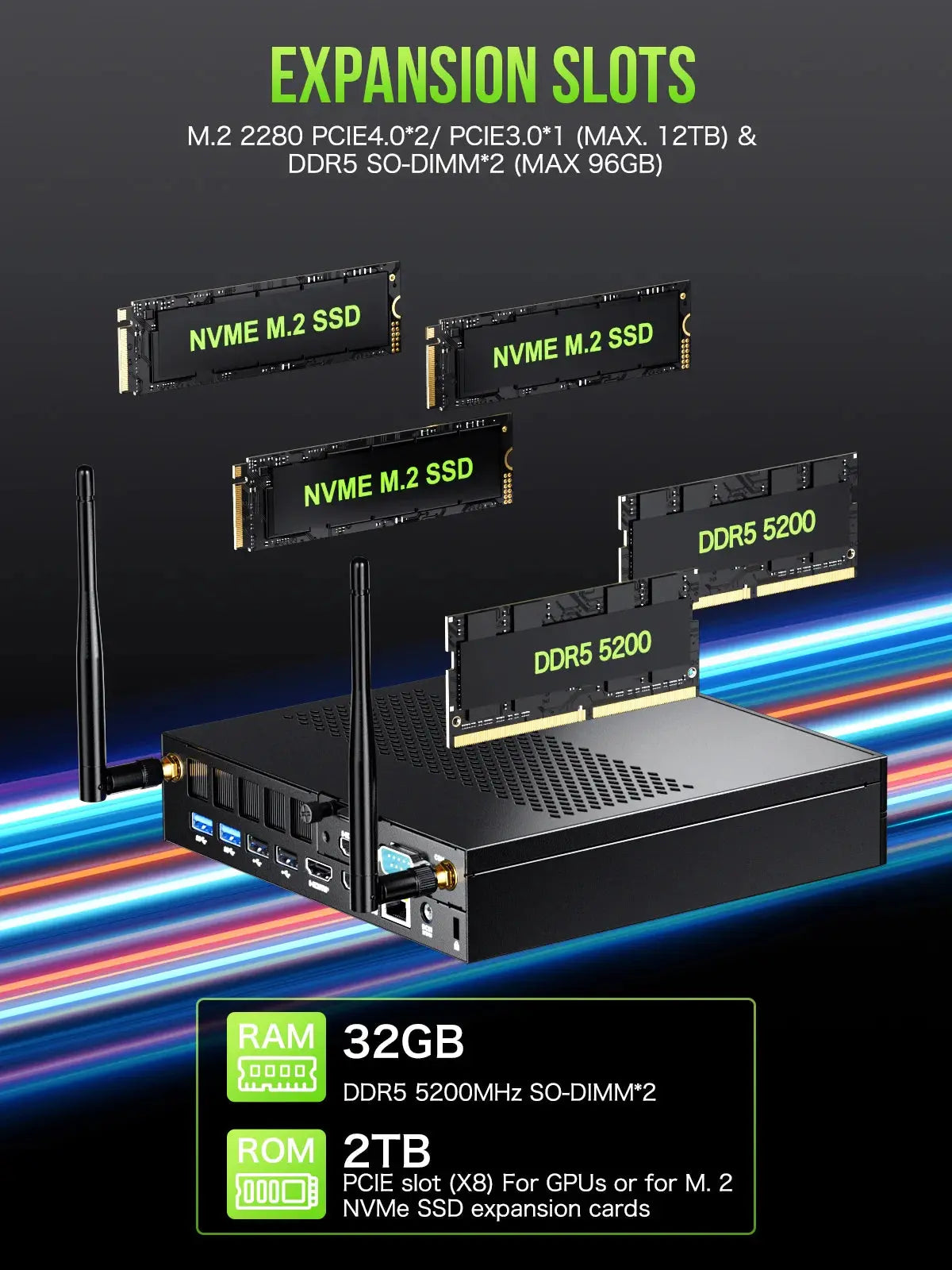 GMKtec NucBox K10 Mini PC Intel® 13th Core™ i9-13900HK - GMKtec GMKtec NucBox K10 Mini PC Intel® 13th Core™ i9-13900HK - GMKtec