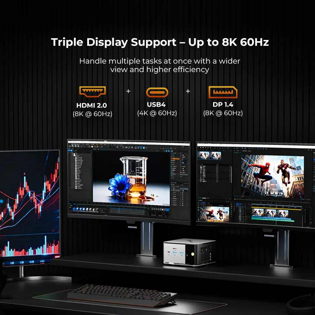 GMKtec M8 Mini PC AMD Ryzen™ 5 PRO 6650H GMKtec US
