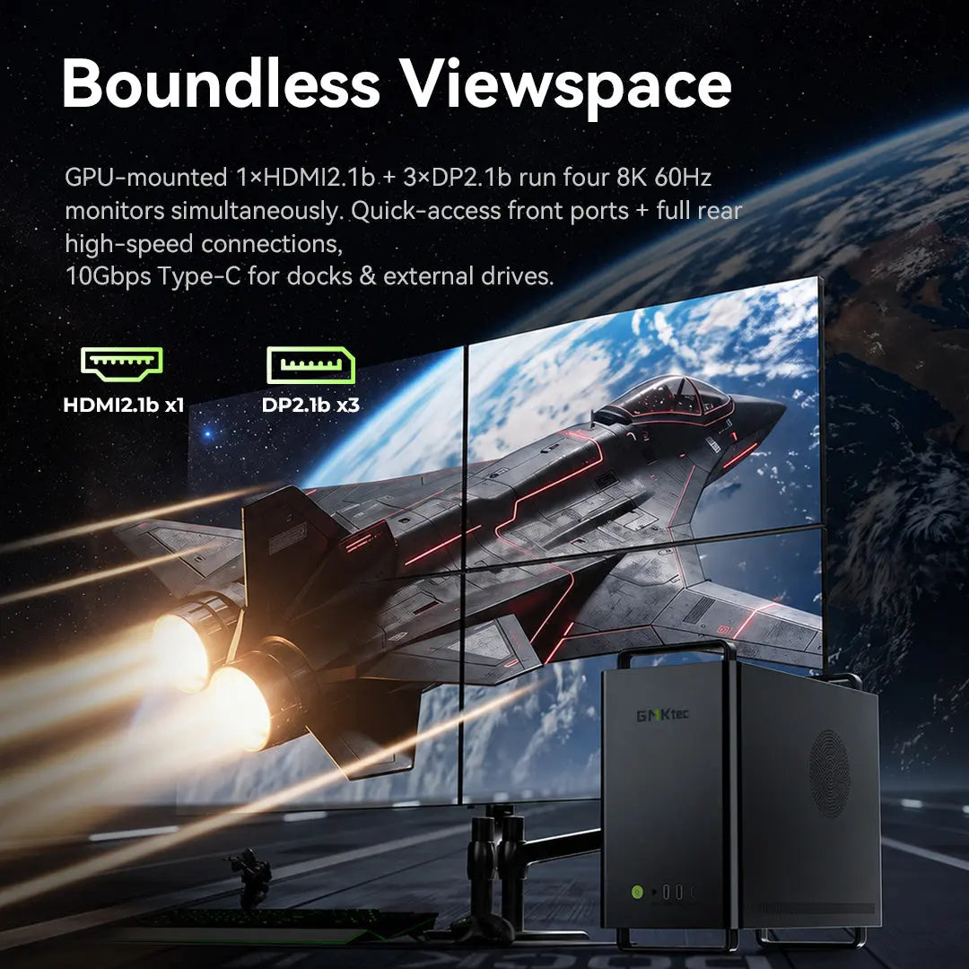 GMKtec NEO-X1 Pro MODT Gaming PC AMD Ryzen™ 9 9955HX3D + NVIDIA® GeForce RTX™ 5070 GMKtec US