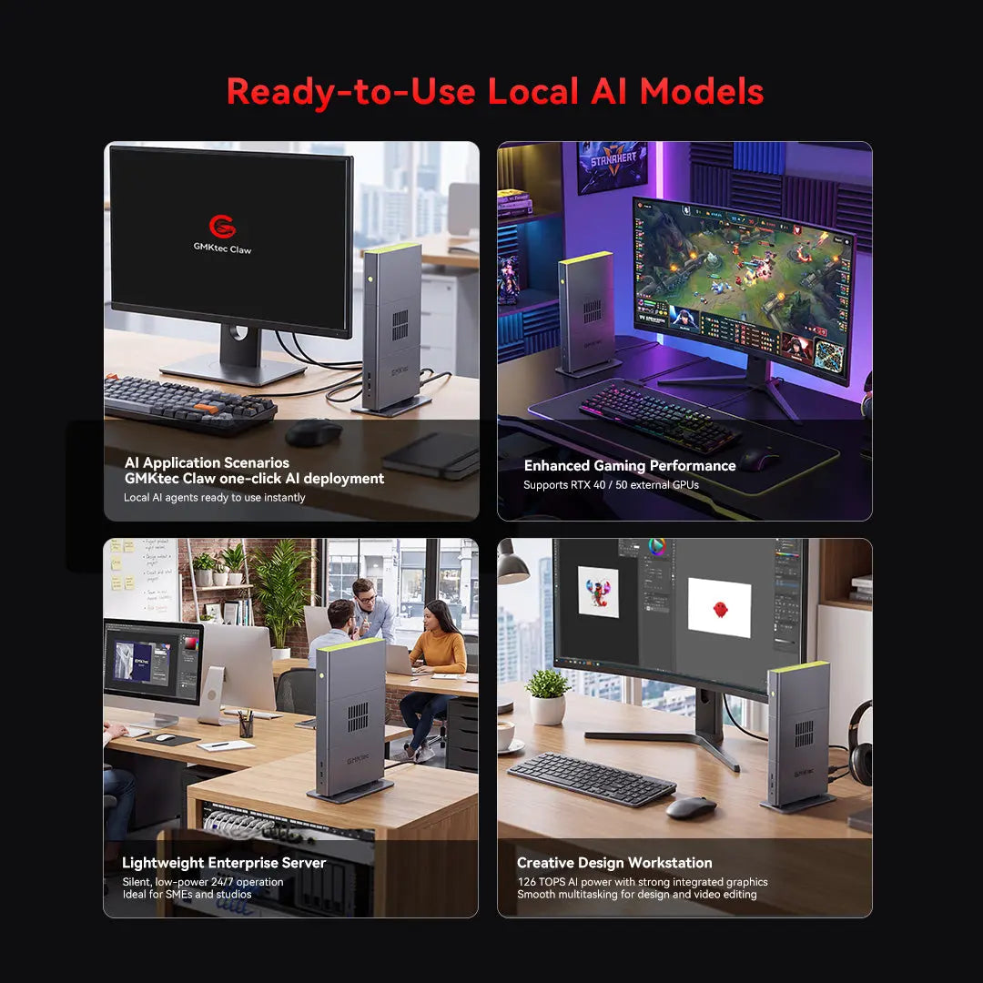 GMKtec EVO-X3 AI Mini PC AMD Ryzen™ AI Max+ 395 GMKtec US