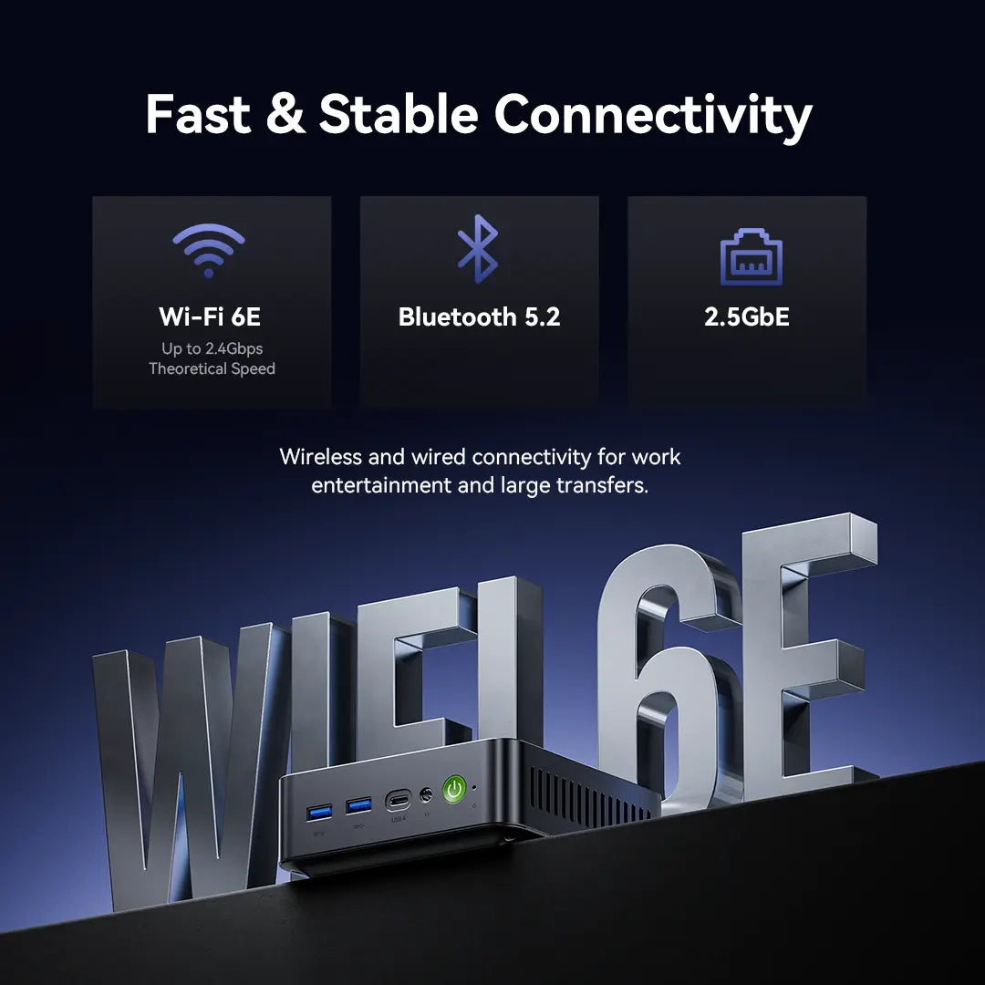GMKtec K17 Plus Intel® Core™ Ultra 7 258V Mini PC GMKtec US