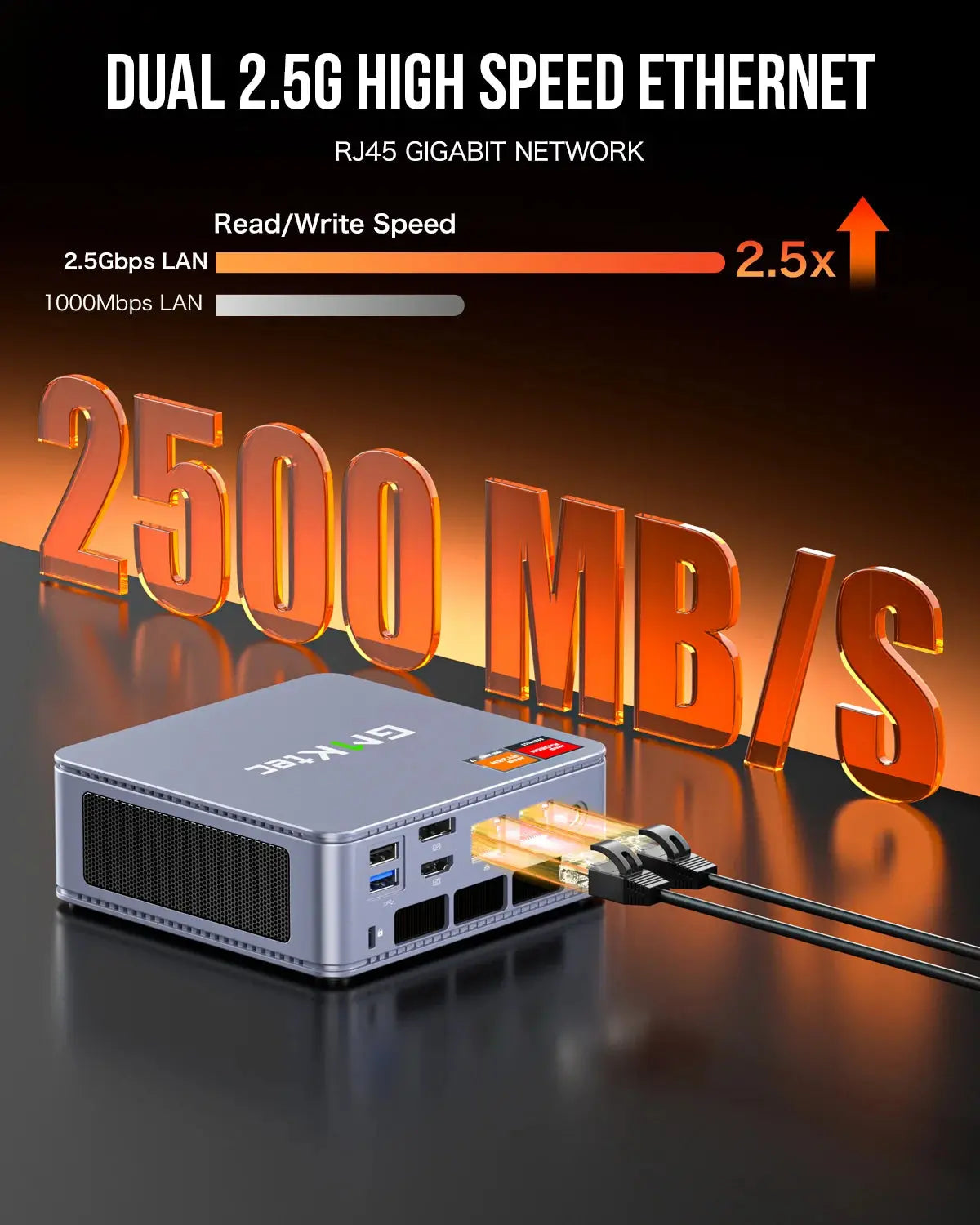 GMKtec NucBox K6 Mini PC AMD Ryzen™ 7 7840HS - GMKtec GMKtec NucBox K6 Mini PC AMD Ryzen™ 7 7840HS - GMKtec