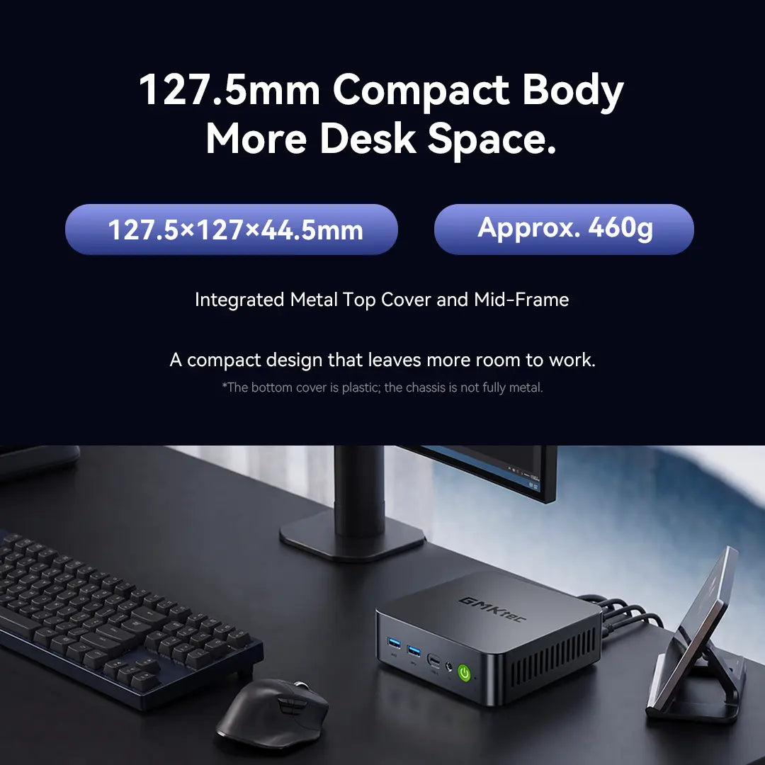 GMKtec K17 Plus Intel® Core™ Ultra 7 258V Mini PC GMKtec US