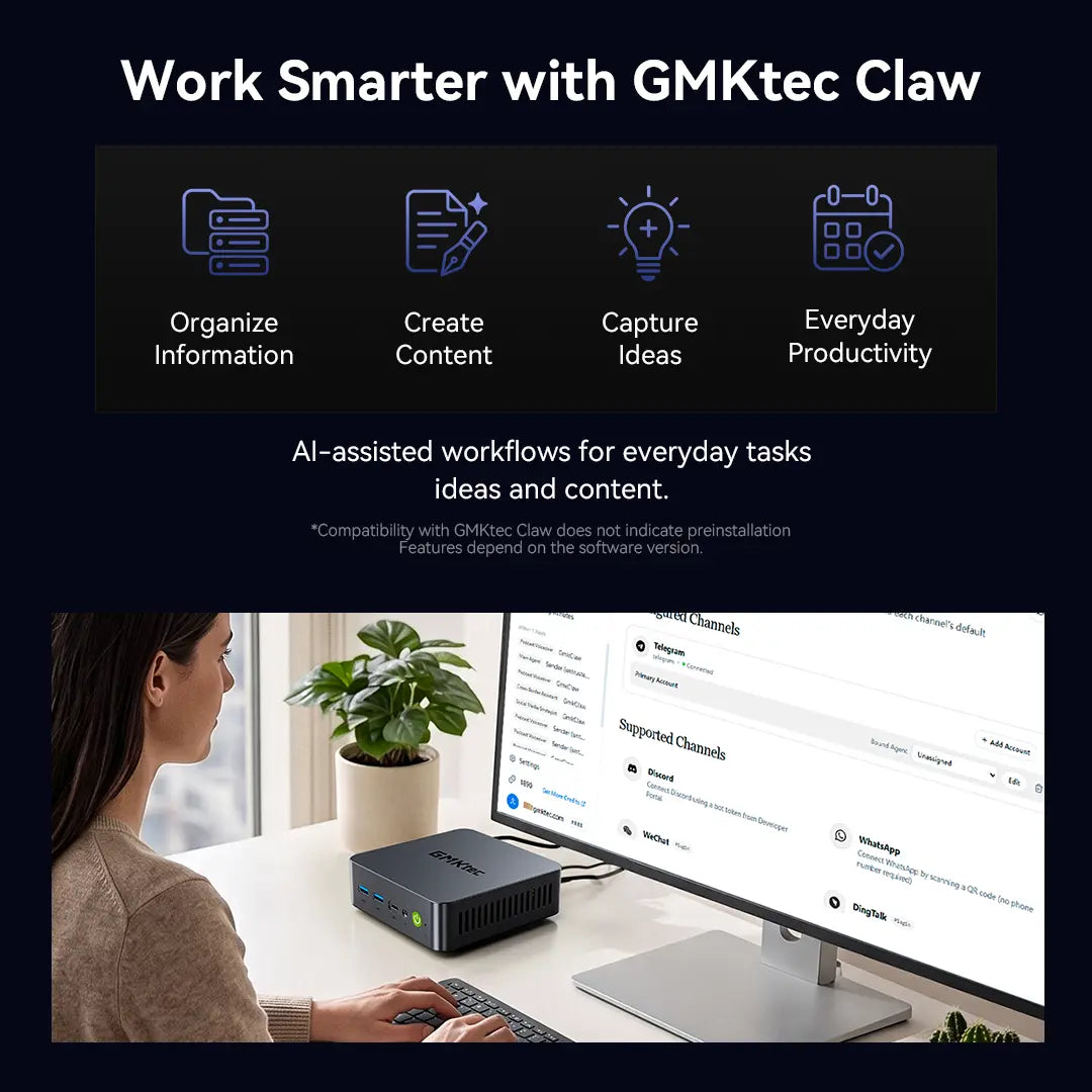 GMKtec K17 Plus Intel® Core™ Ultra 7 258V Mini PC GMKtec US