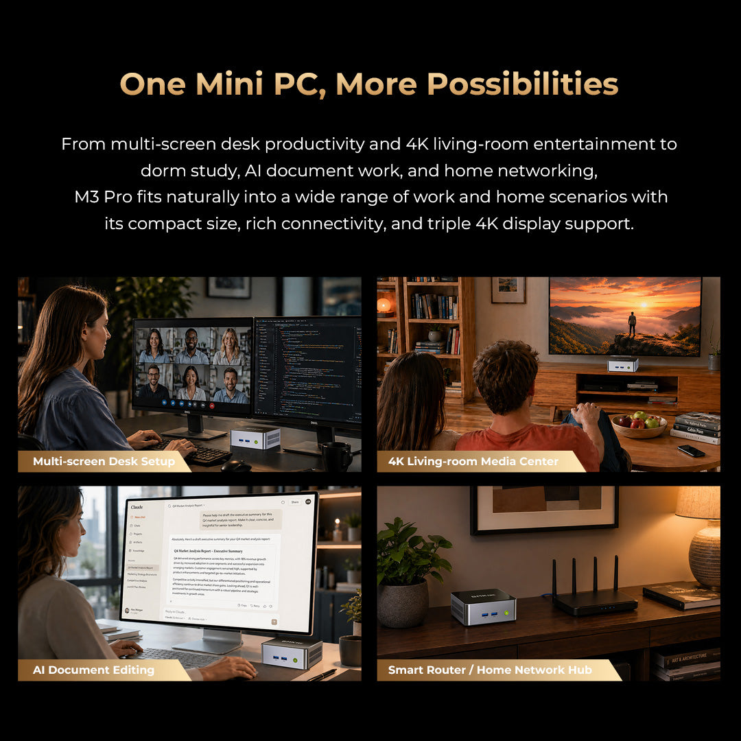 GMKtec NucBox M3 Pro Mini PC Intel® Core™ i5-13500H