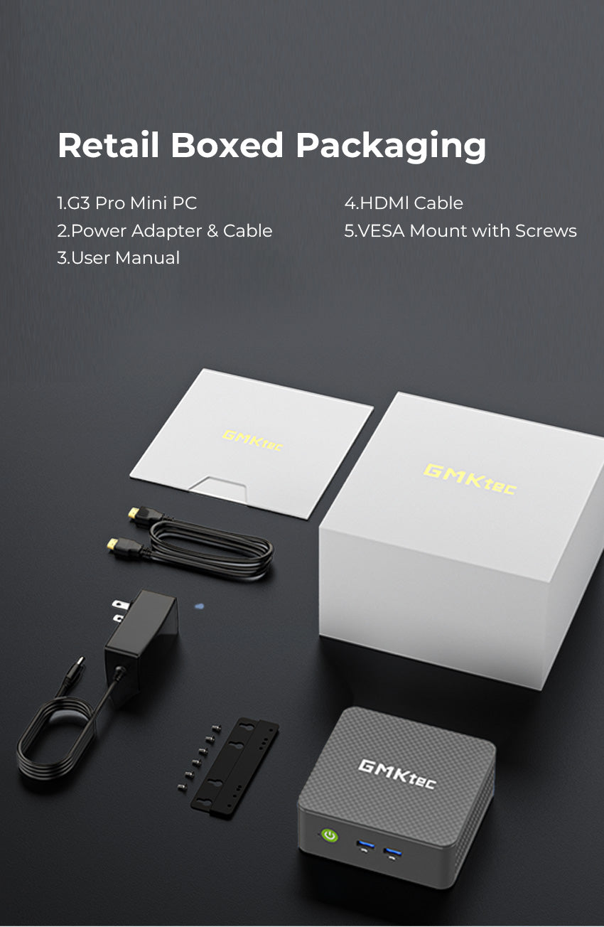 GMKtec NucBox G3 Pro Mini PC Intel® Core™ i3-10110U