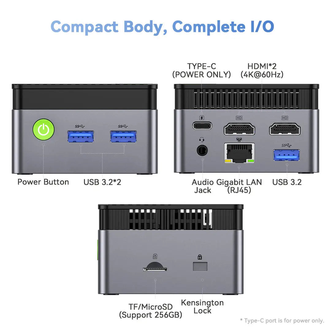 GMKtec G5S Mini PC Intel® Celeron N5095 GMKtec