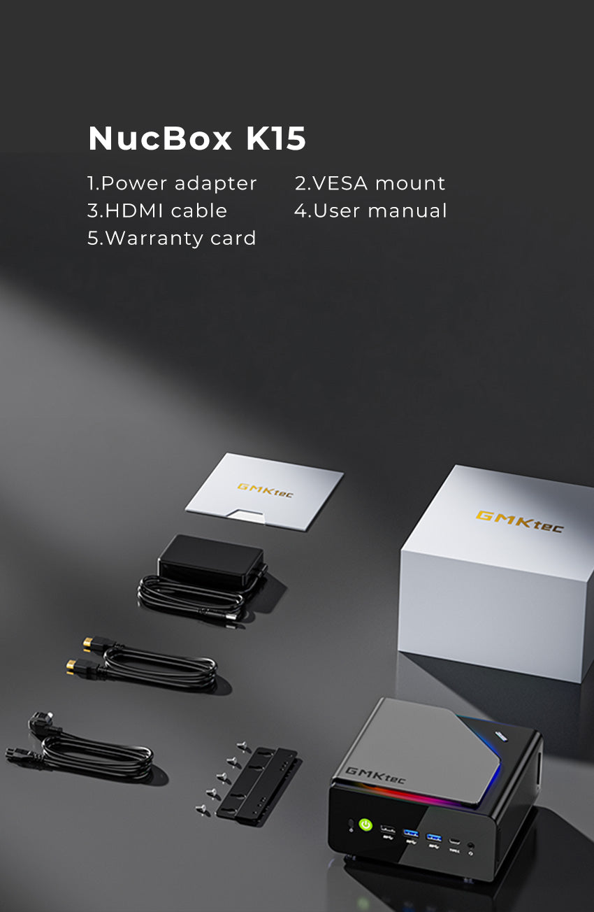 GMKtec NucBox K15 Mini PC Intel® Core™ Ultra 5 125U
