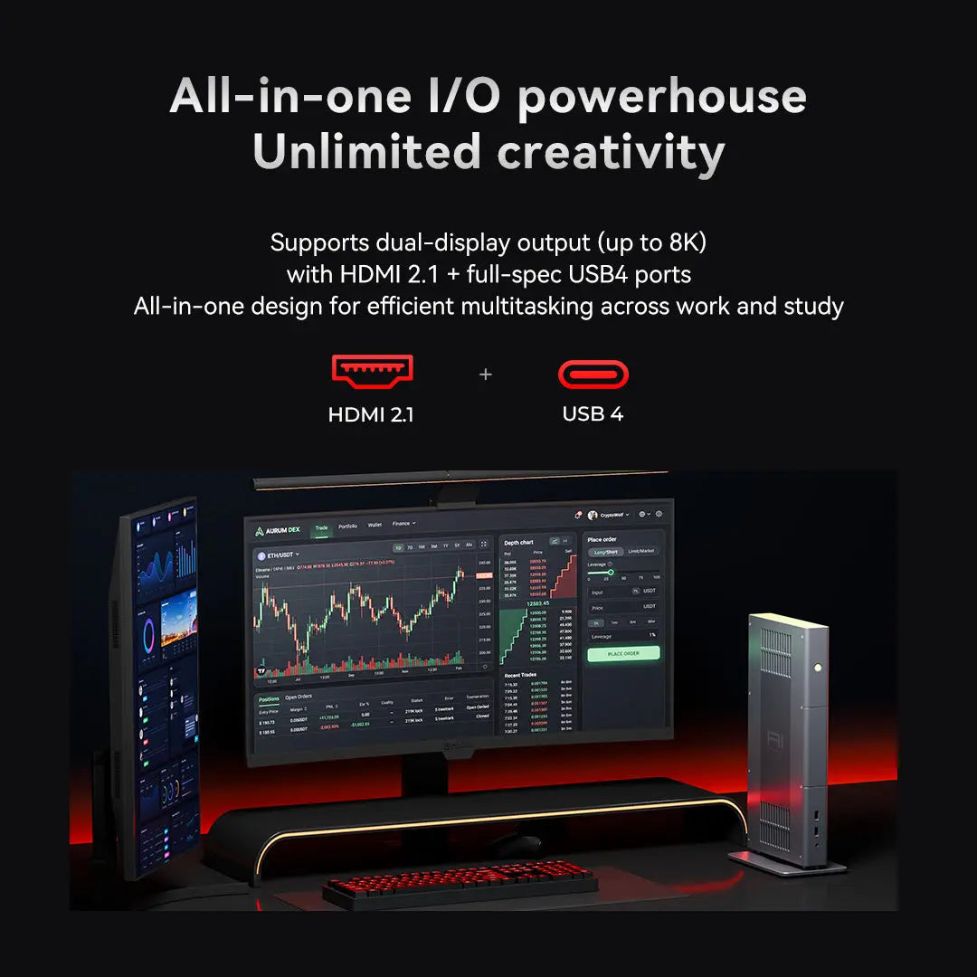 GMKtec EVO-X3 AI Mini PC AMD Ryzen™ AI Max+ 395 GMKtec US