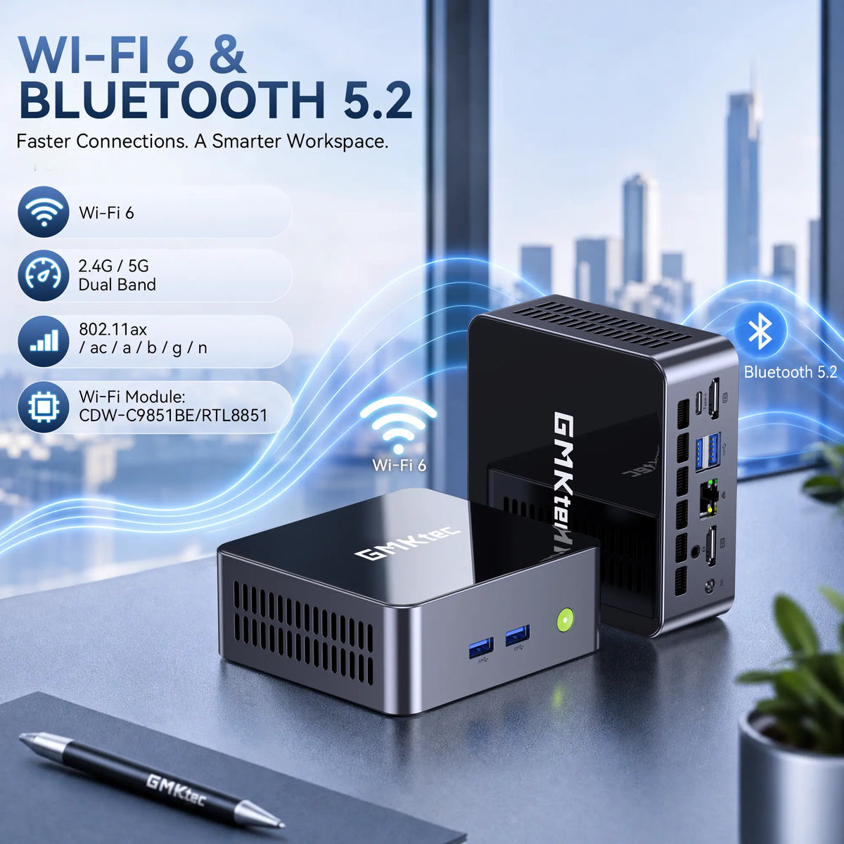 GMKtec M3S Intel® Core™ 3 304 Mini PC GMKtec US