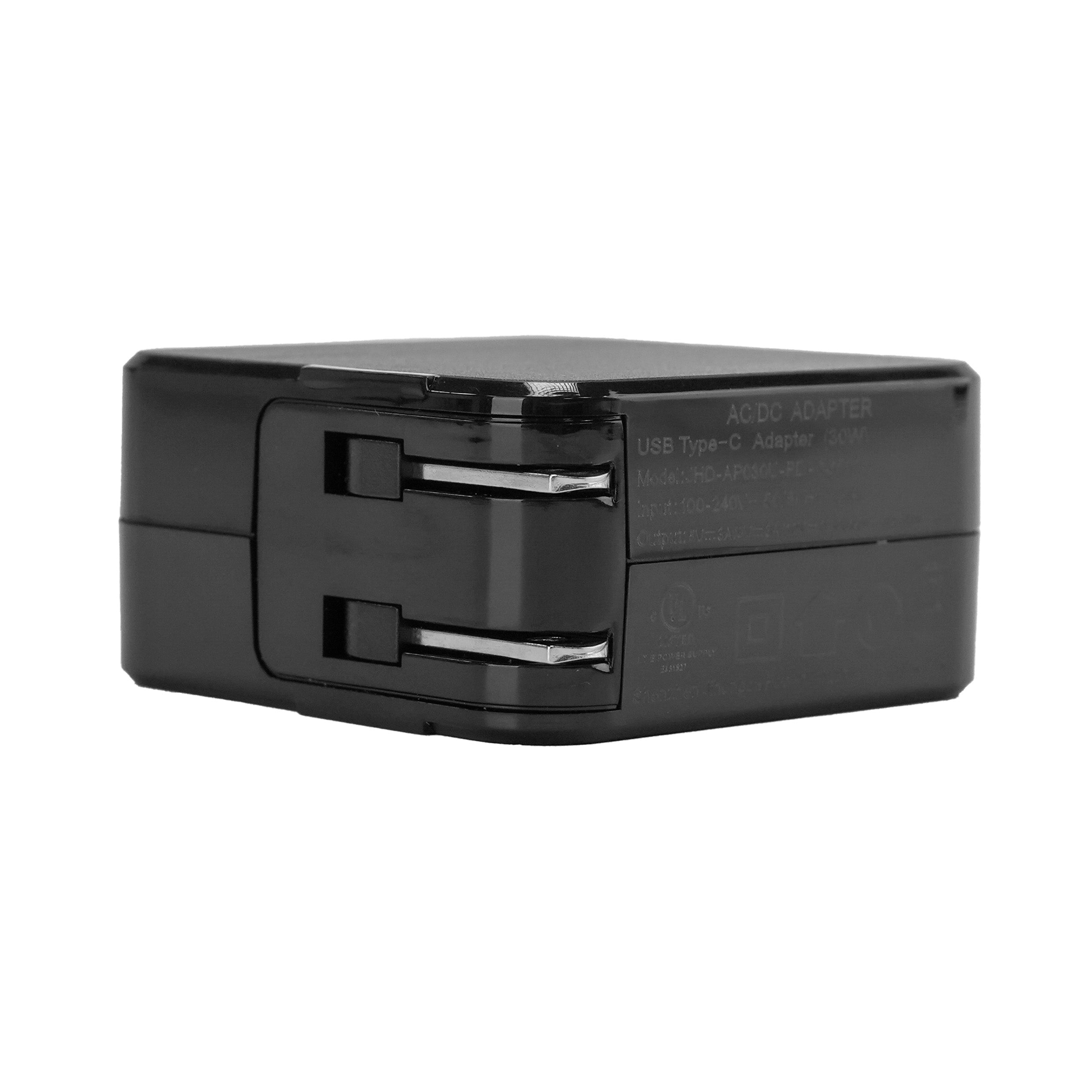 USB-C PD 30W Power Adapter（Black）