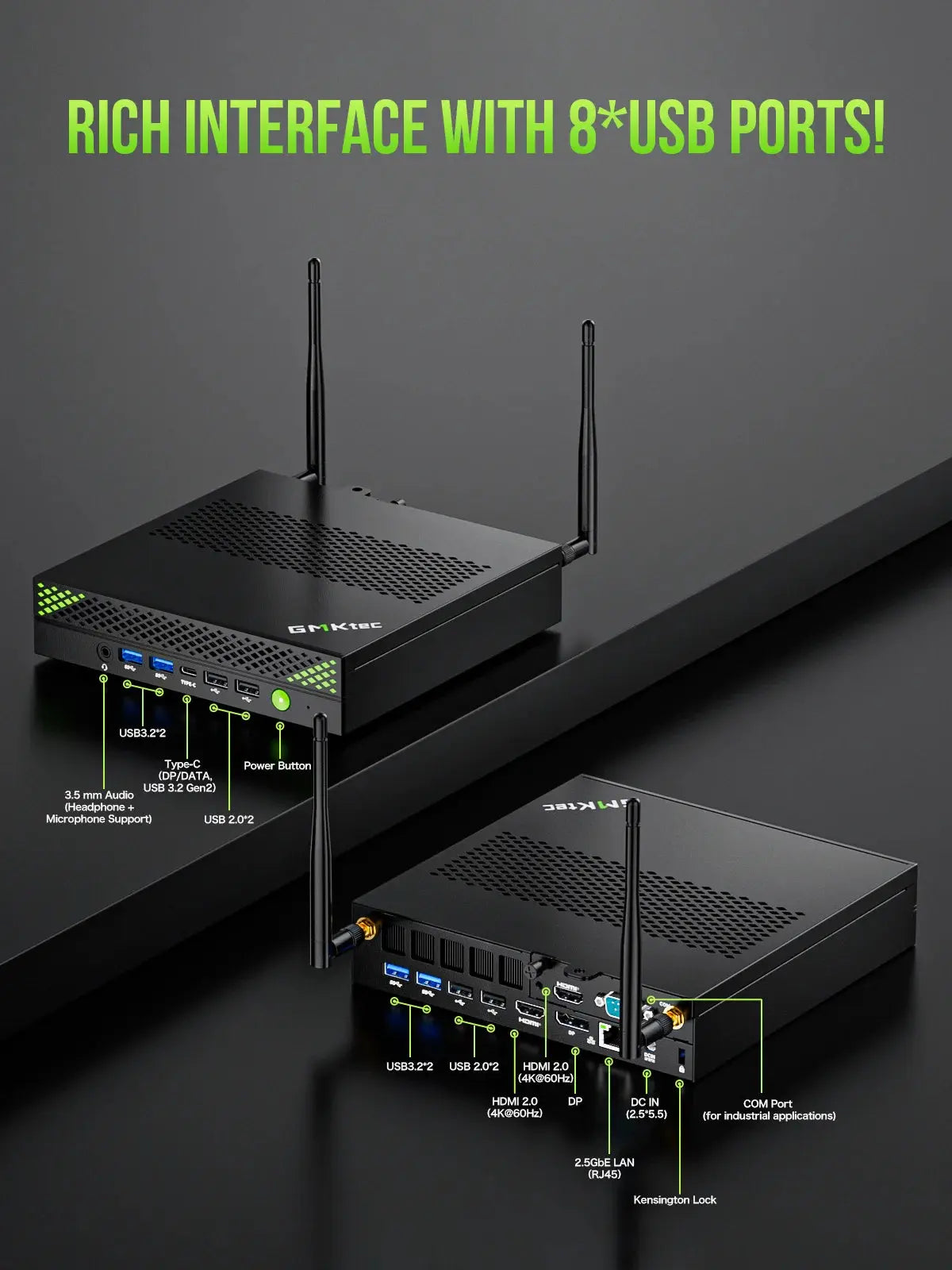 GMKtec NucBox K10 Mini PC Intel® 13th Core™ i9-13900HK - GMKtec GMKtec NucBox K10 Mini PC Intel® 13th Core™ i9-13900HK - GMKtec