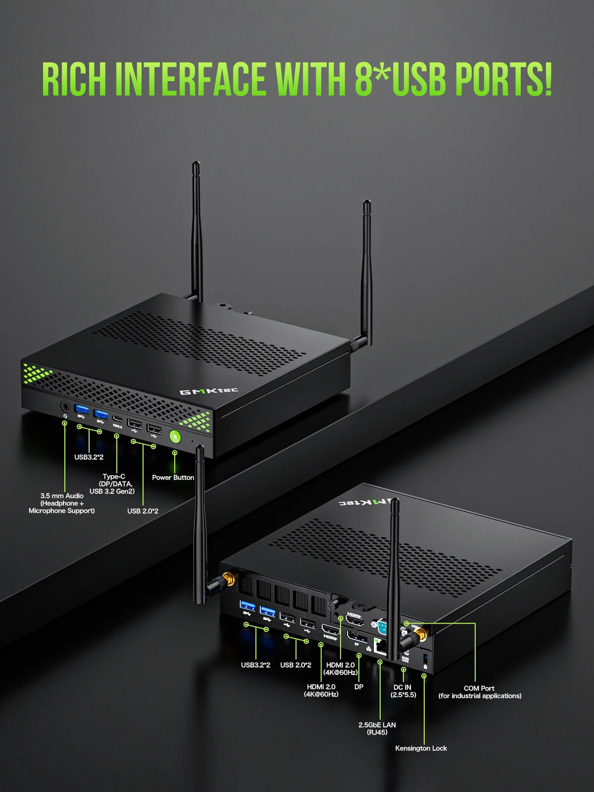 GMKtec NucBox K10 Mini PC Intel® 13th Core™ i9-13900HK