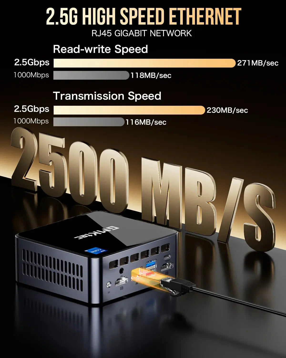 GMKtec NucBox M3 Plus Mini PC Intel® 12th Core™ i9-12900HK - GMKtec GMKtec NucBox M3 Plus Mini PC Intel® 12th Core™ i9-12900HK - GMKtec