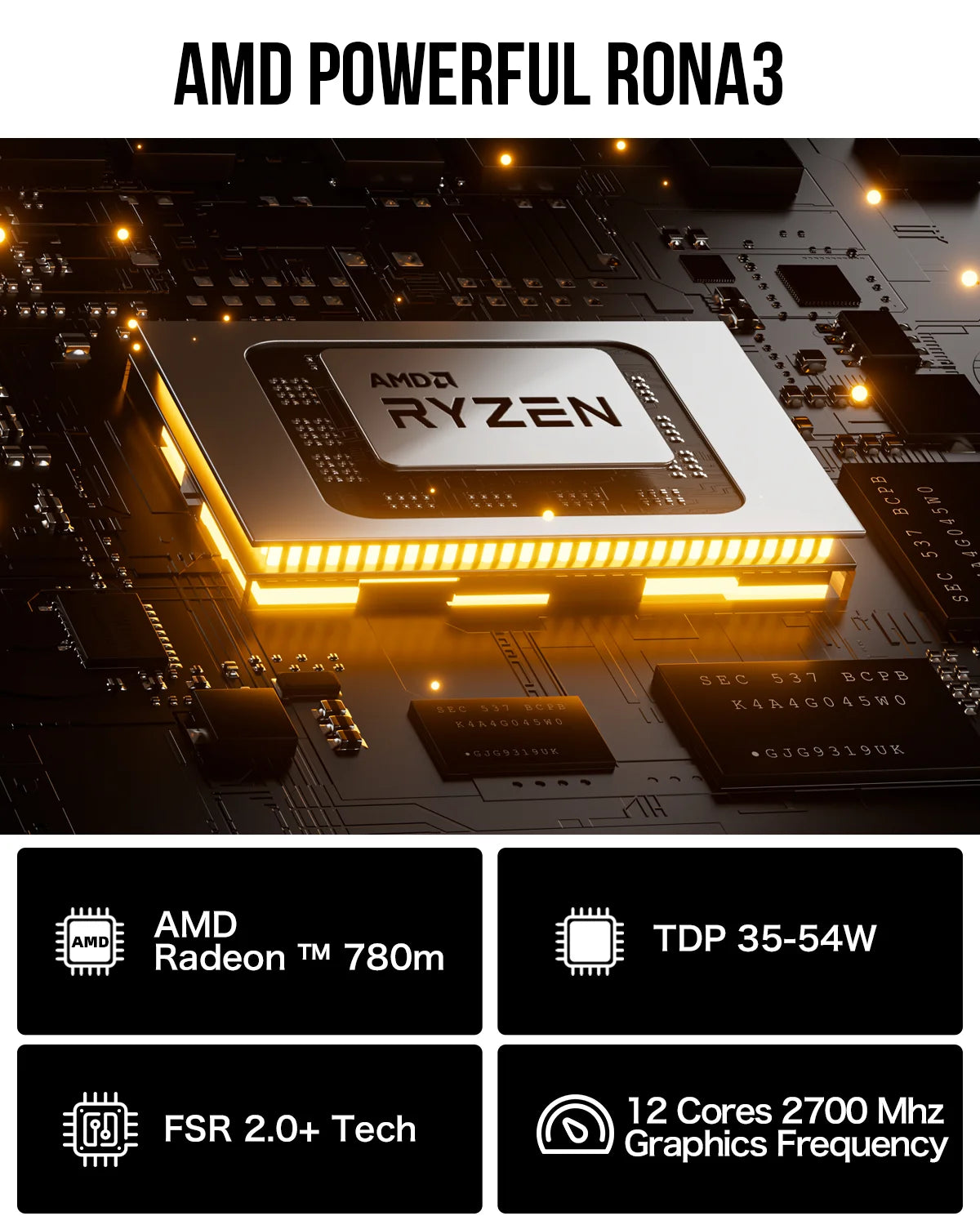 GMKtec NucBox K6 Mini PC AMD Ryzen™ 7 7840HS