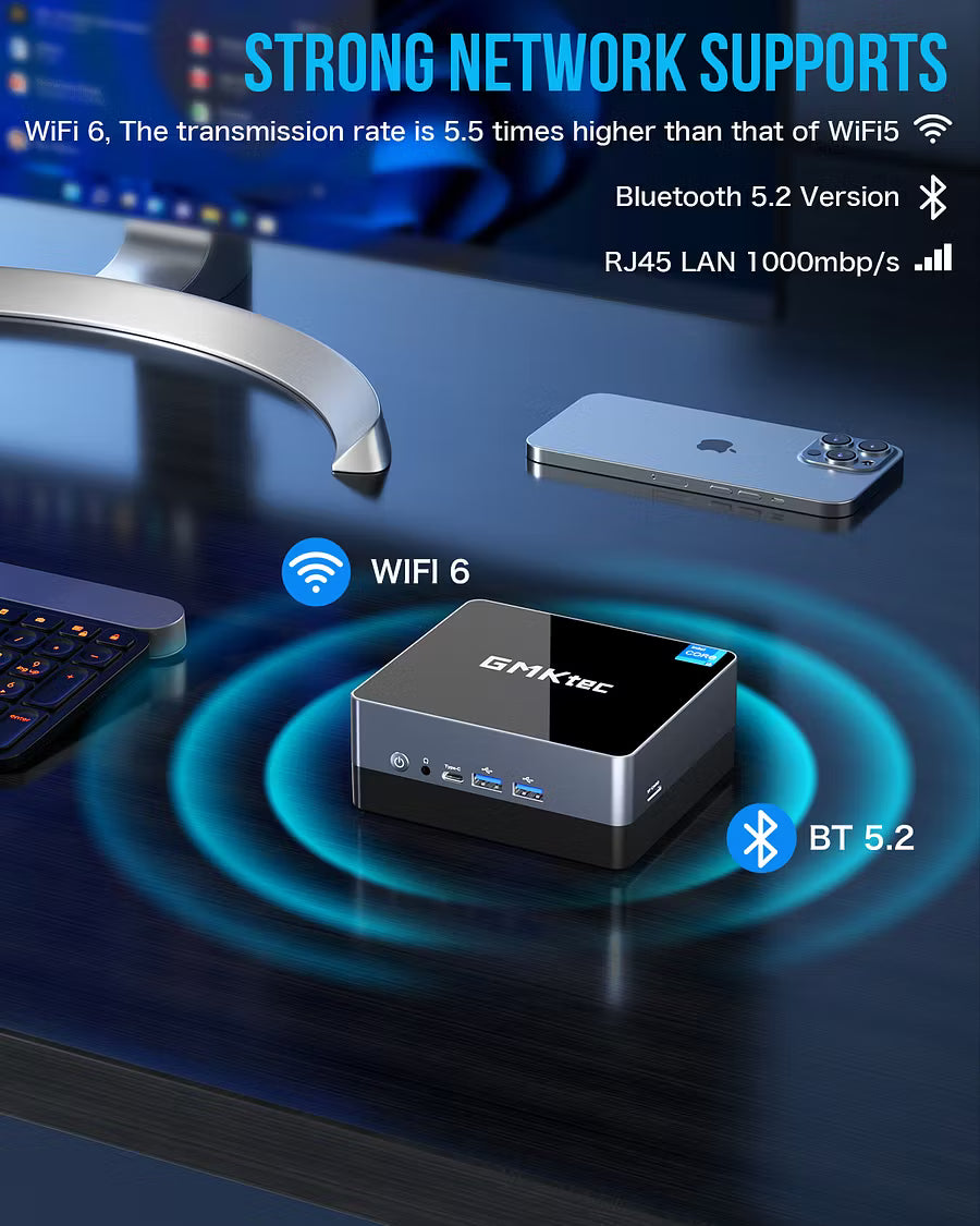 GMKtec NucBox KB2 Max Mini PC Intel® 11th i5 11320H