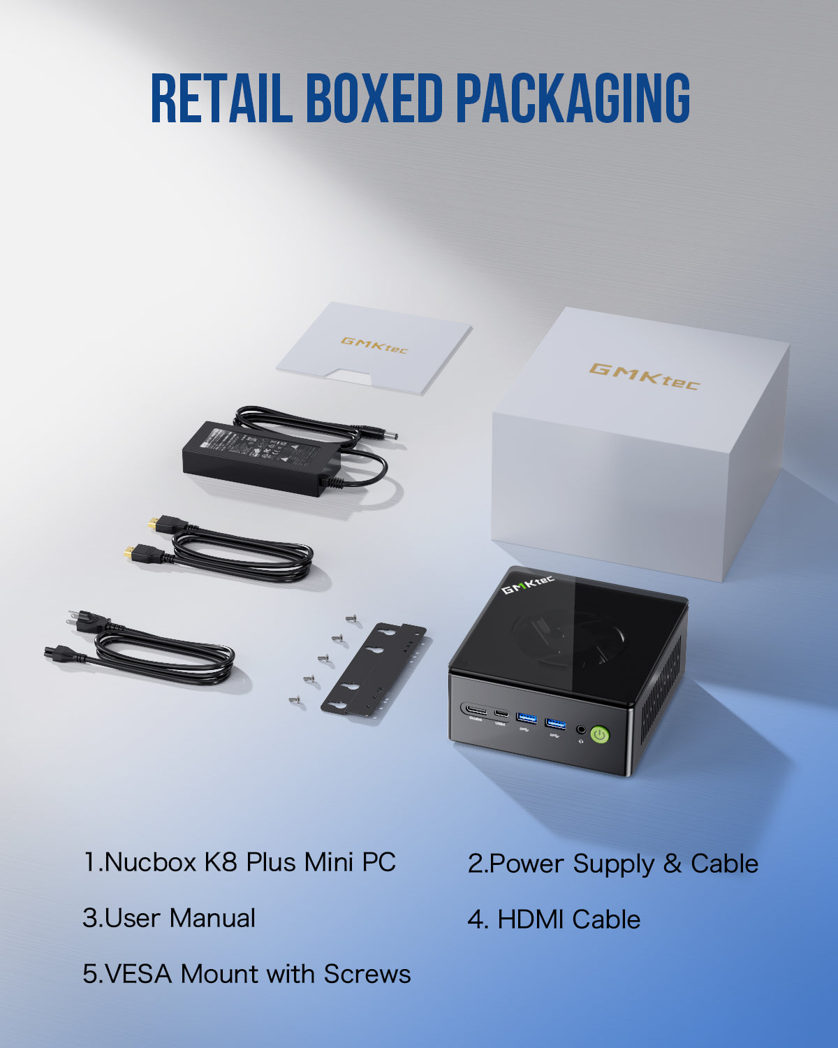 GMKtec NucBox K8 Plus AMD Ryzen™ 7 8845HS Mini PC GMKtec NucBox K8 Plus AMD Ryzen™ 7 8845HS Mini PC