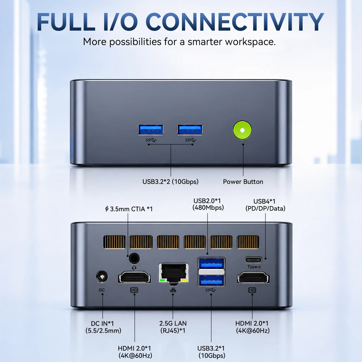 GMKtec M3S Intel® Core™ 3 304 Mini PC GMKtec US