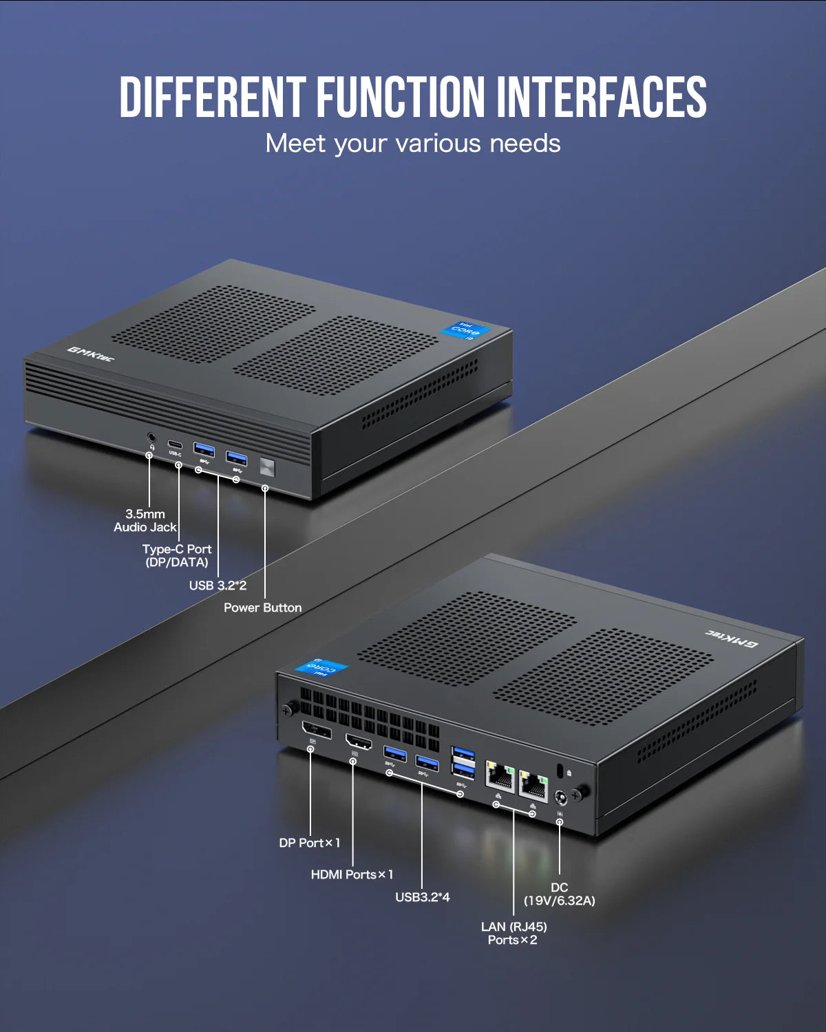 GMKtec NucBox M4 Mini PC Intel® 11th Core™ i9-11900H GMKtec NucBox M4 Mini PC Intel® 11th Core™ i9-11900H