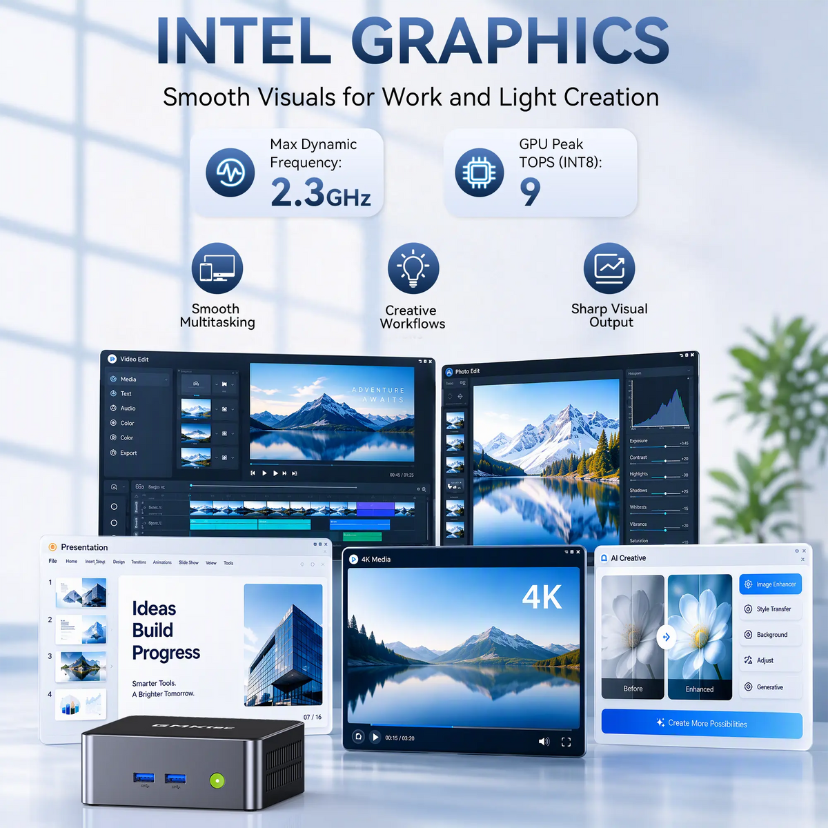 GMKtec M3S Intel® Core™ 3 304 Mini PC GMKtec US