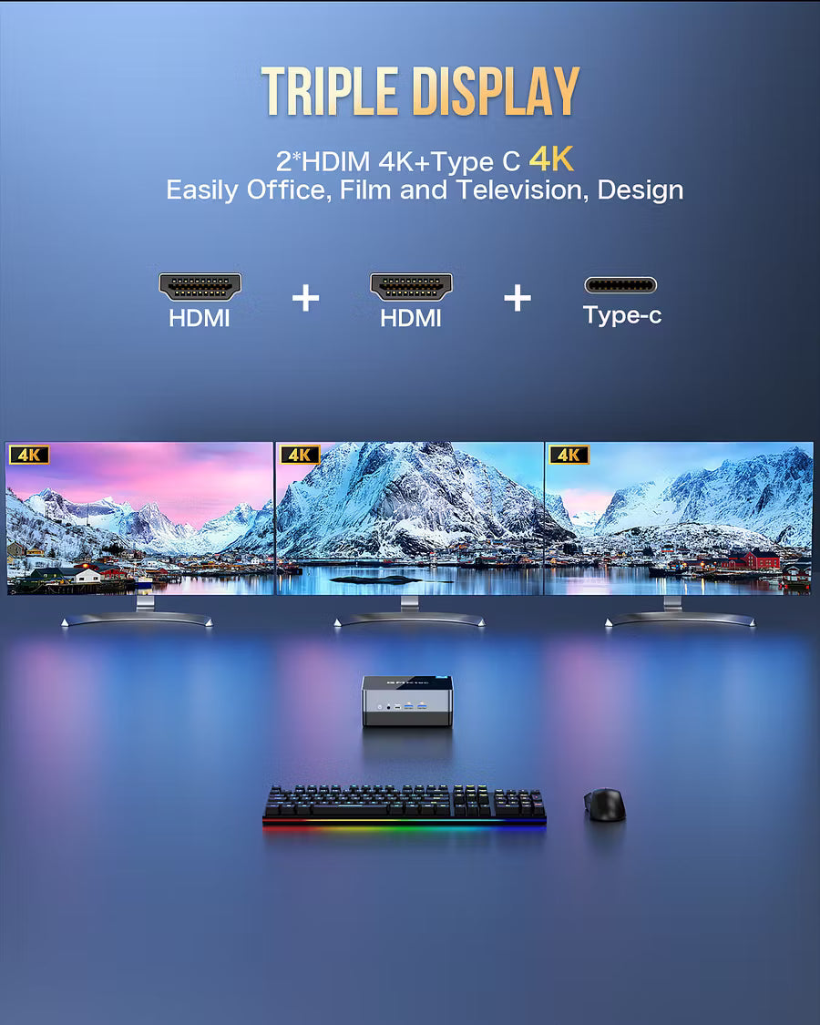 GMKtec NucBox KB2 Max Mini PC Intel® 11th i5 11320H