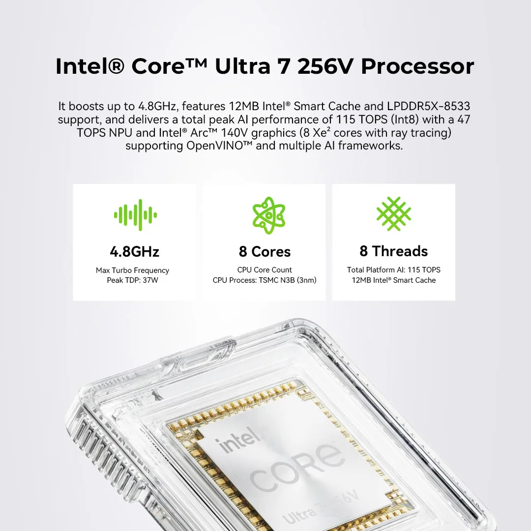 GMKtec NucBox K13 Mini PC Intel® Core™ Ultra 7 256V
