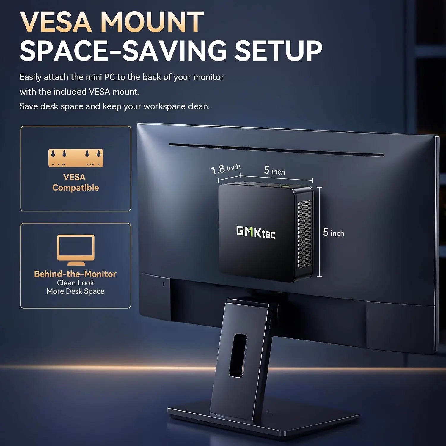 GMKtec M5 Ultra AMD Ryzen™ 7 7730U Mini PC GMKtec US