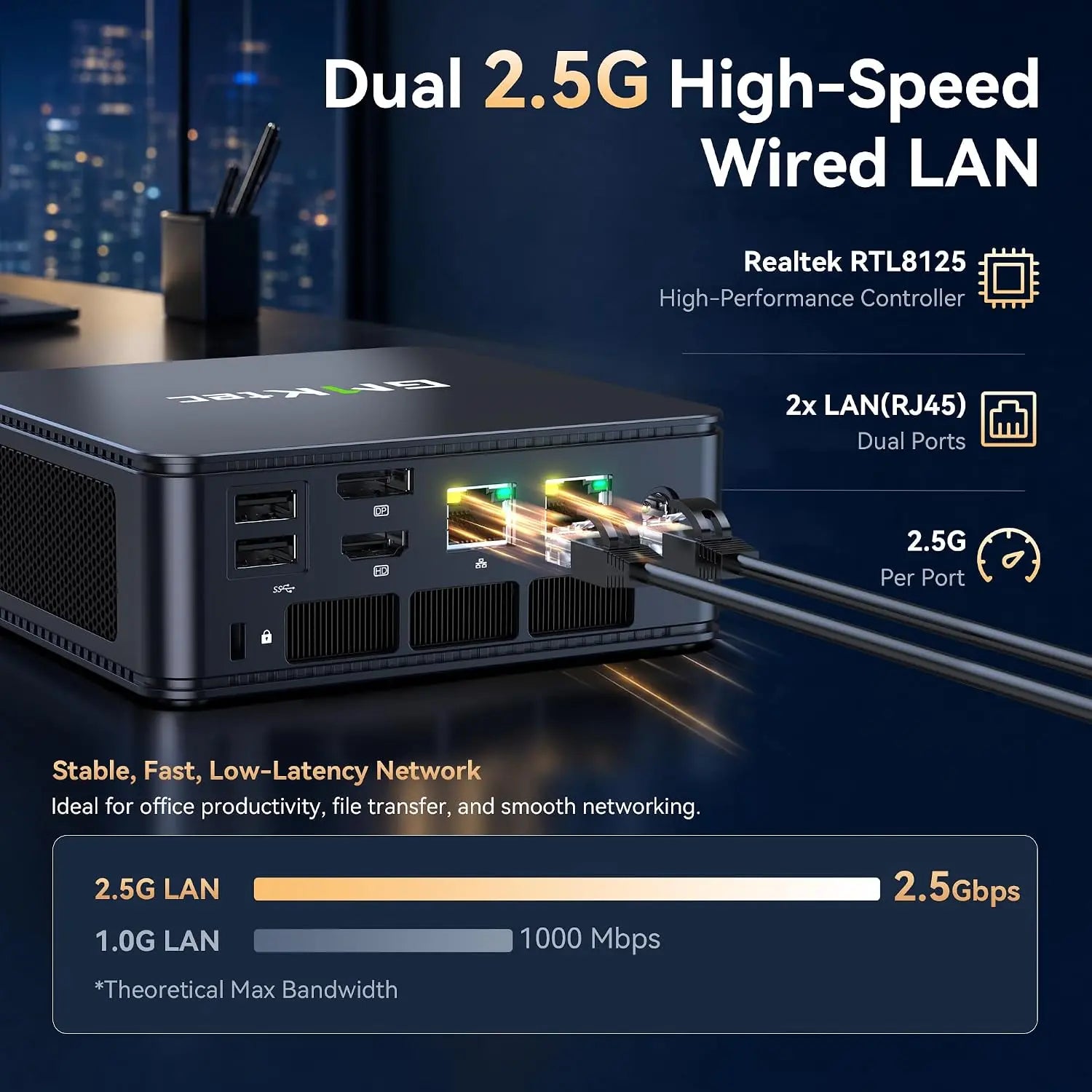 GMKtec M5 Ultra AMD Ryzen™ 7 7730U Mini PC GMKtec US