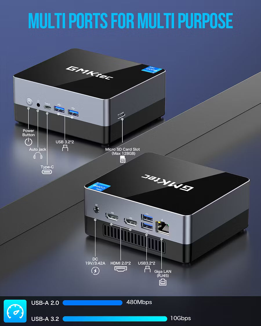 GMKtec NucBox KB2 Max Mini PC Intel® 11th i5 11320H