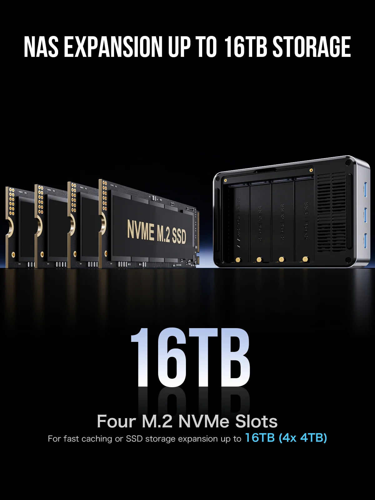 GMKtec NucBox G9 Mini PC Intel® Twin Lake N150 Dual-system 4-bay NAS