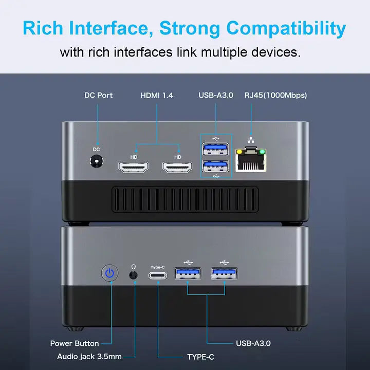 GMKtec NucBox 2 Mini PC Intel® Core™ i5 8279U - GMKtec GMKtec NucBox 2 Mini PC Intel® Core™ i5 8279U - GMKtec