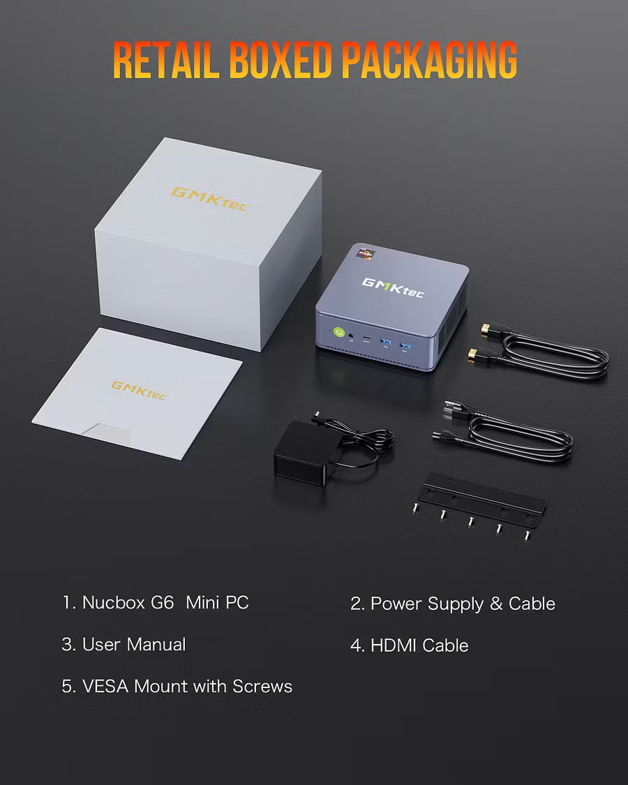 GMKtec NucBox G6 Mini PC AMD Ryzen™ 3 5425U