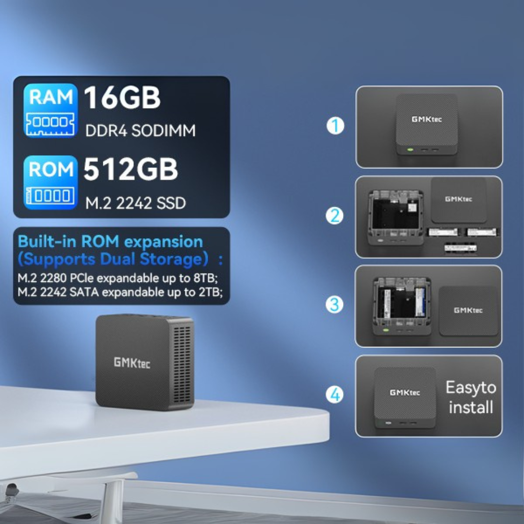 GMKtec NucBox G3S Mini PC Intel® Alder Lake N95