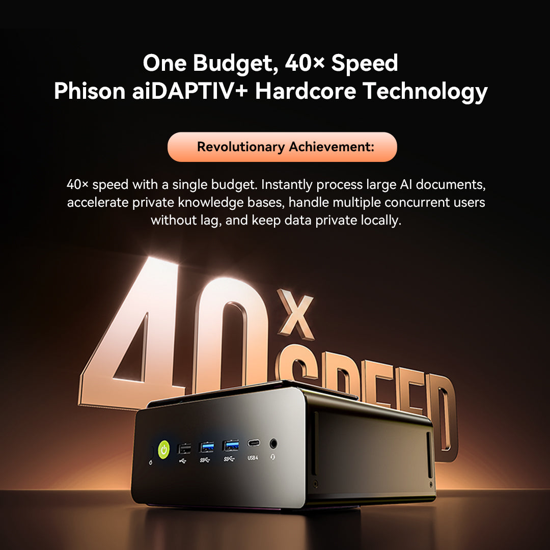 GMKtec EVO-T2 AI Mini PC Intel® Core™ Ultra X7 358H / X9 388H