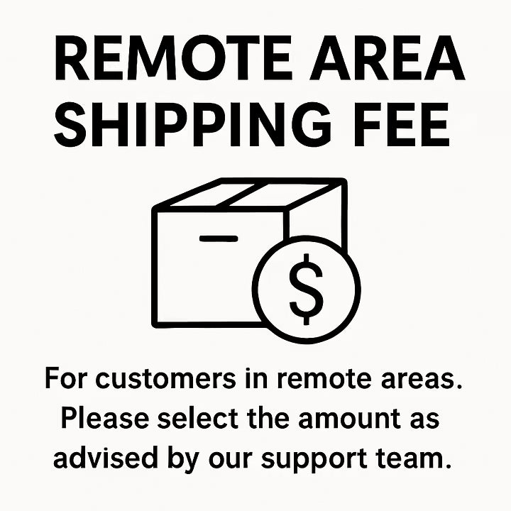 Make up the difference | Remote Area Shipping Fee