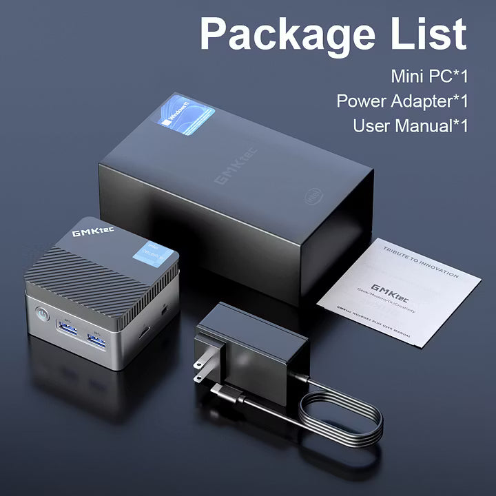 GMKtec NucBox 5 Mini PC Intel® 11th Jasper Lake N5105( Wi-Fi 5)