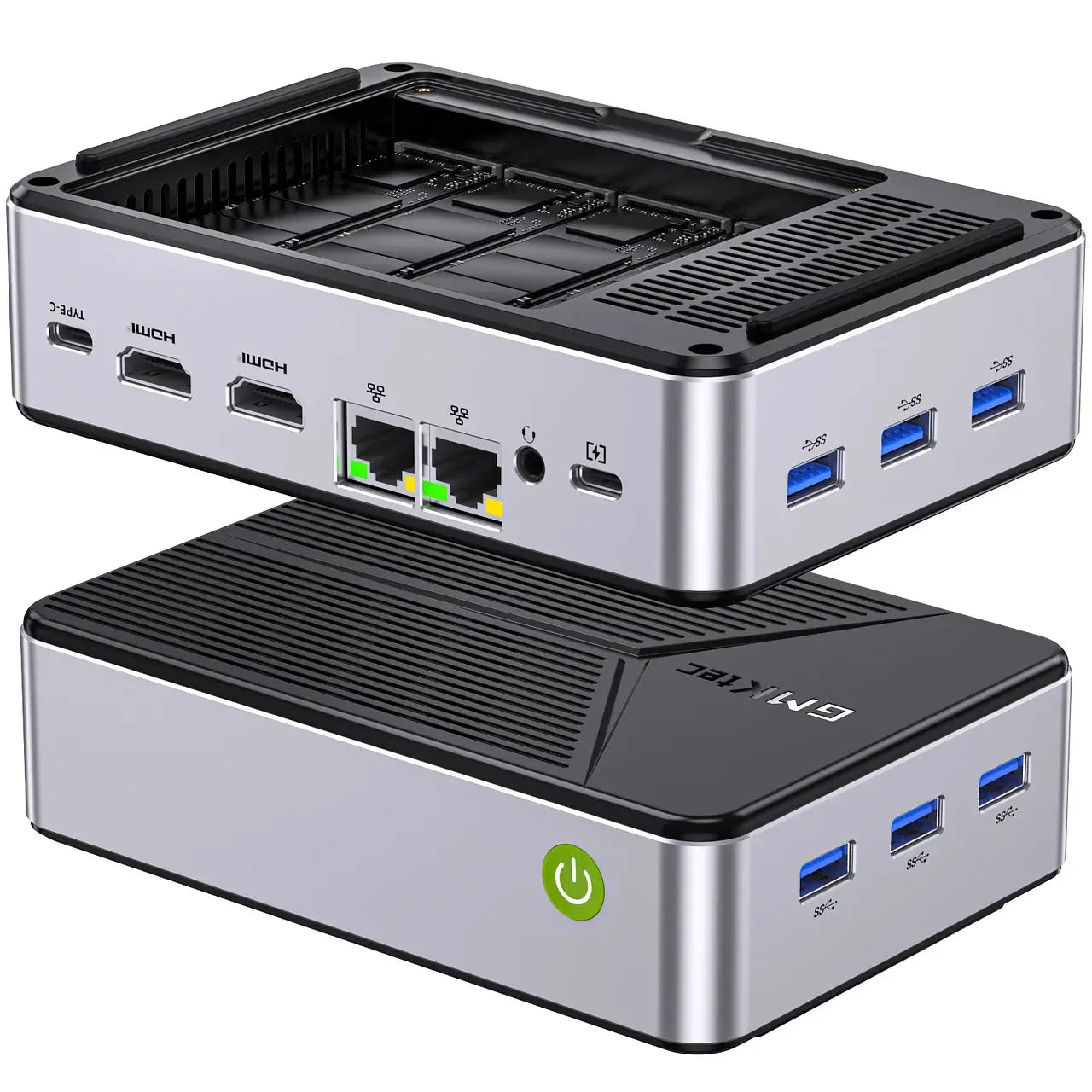 GMKtec NucBox G9 Mini PC Intel® Twin Lake N150 Dual-system 4-bay NAS GMKtec US