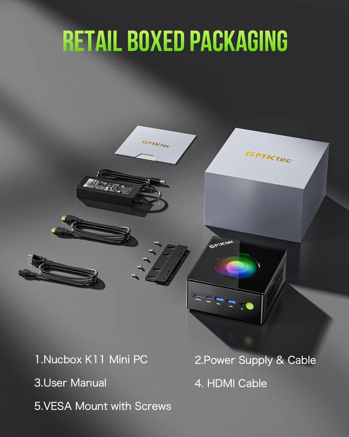 GMKtec NucBox K11 Mini PC AMD Ryzen™ 9 8945HS