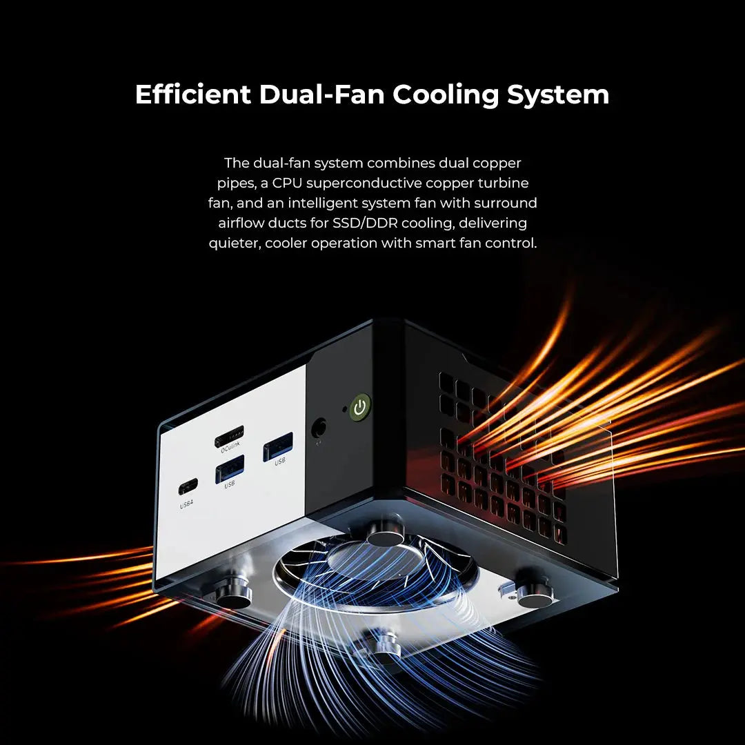 GMKtec NucBox K16 Mini PC AMD Ryzen™ 7 7735HS - GMKtec GMKtec NucBox K16 Mini PC AMD Ryzen™ 7 7735HS - GMKtec