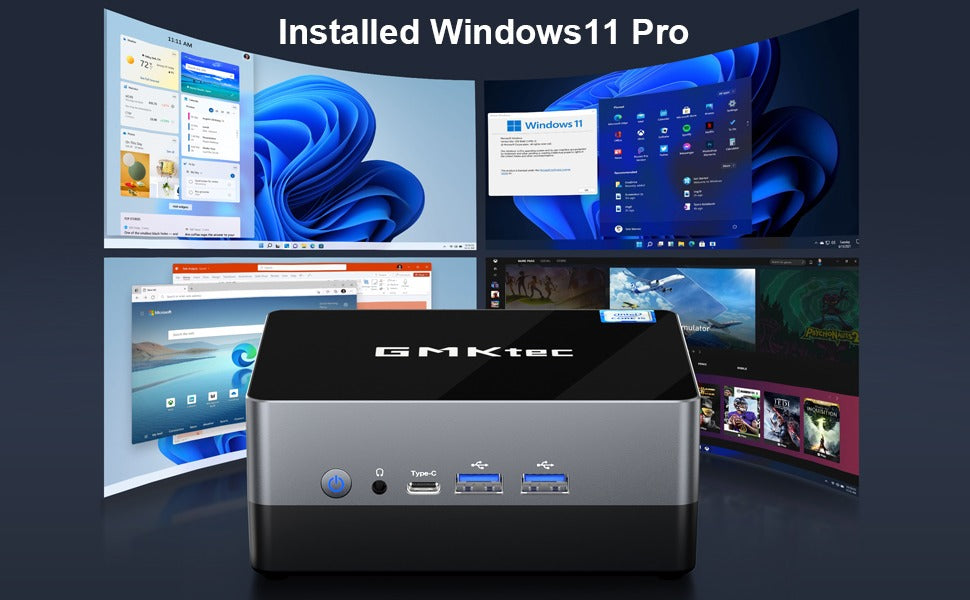 GMKtec NucBox 2 Mini PC Intel® Core™ i5 8279U - GMKtec